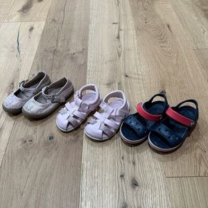 Crocs, Uggs, Harper Canyon toddler shoes size 7